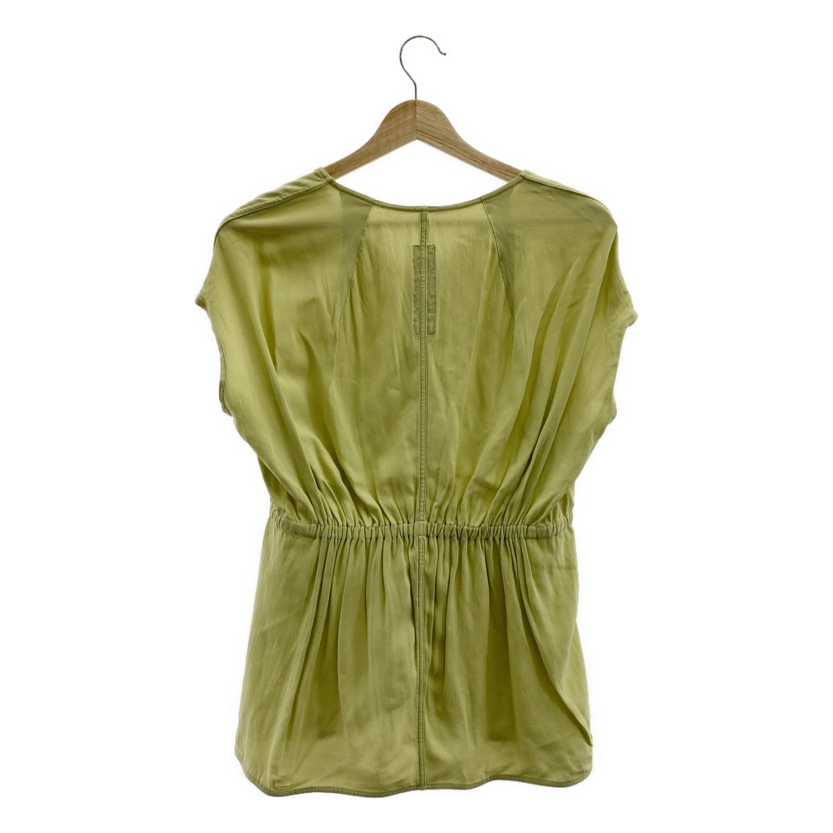 Rick Owens / リックオウエンス | 2020SS | バックギャザー ネック プルオーバー ブラウス シャツ | 38 | レディース