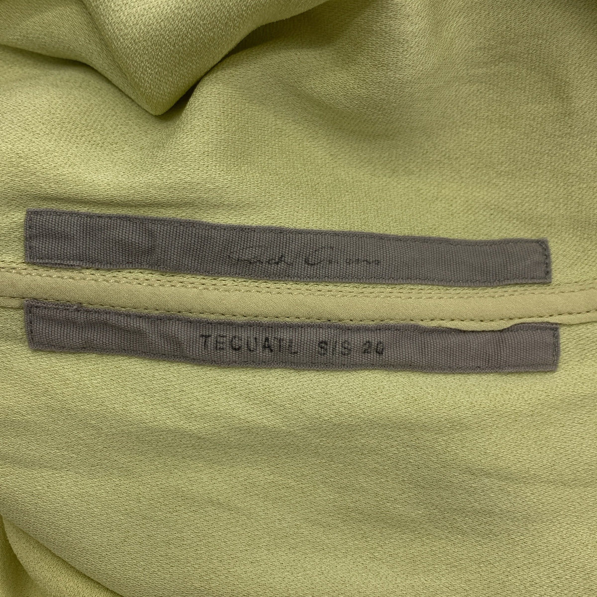 Rick Owens / リックオウエンス | 2020SS | バックギャザー ネック プルオーバー ブラウス シャツ | 38 | レディース