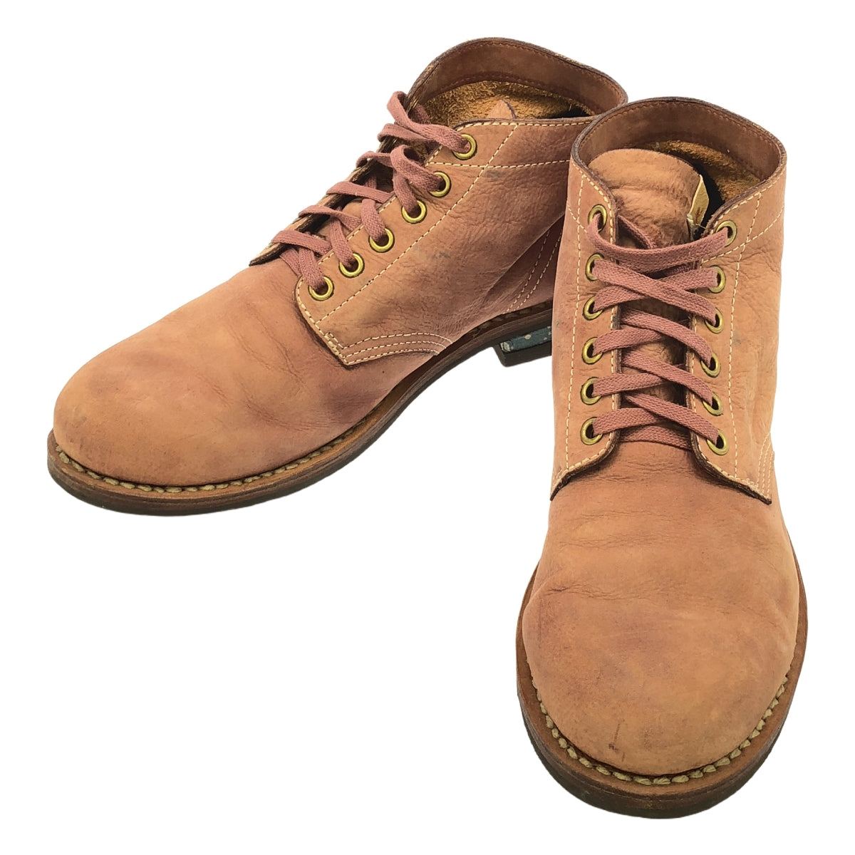 visvim / ビズビム | BRIGADIER BOOTS MID-FOLK ヌバックレザー レースアップ ブーツ | US9.5 | ブラウン | メンズ