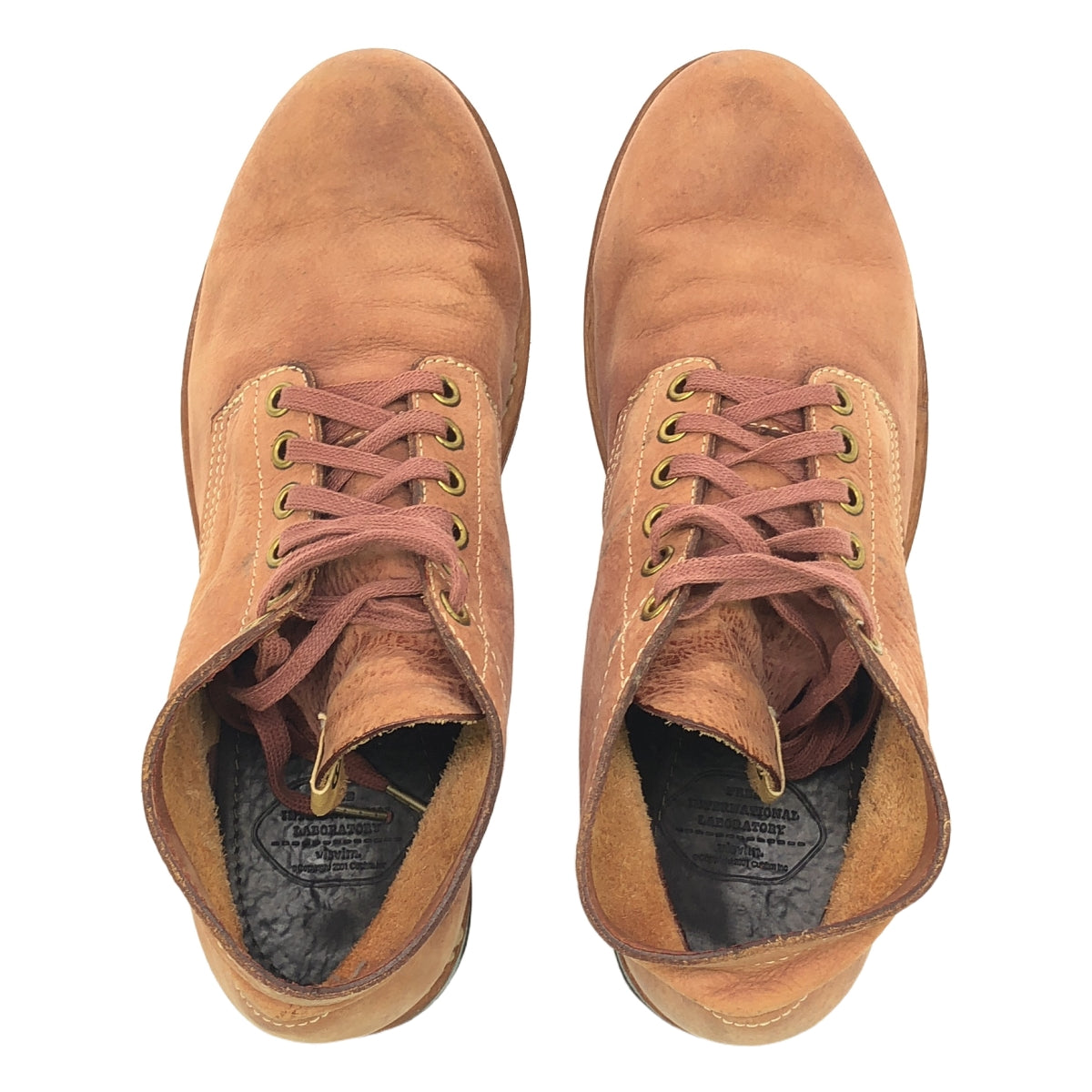 visvim / ビズビム | BRIGADIER BOOTS MID-FOLK ヌバックレザー レースアップ ブーツ | US9.5 | ブラウン | メンズ