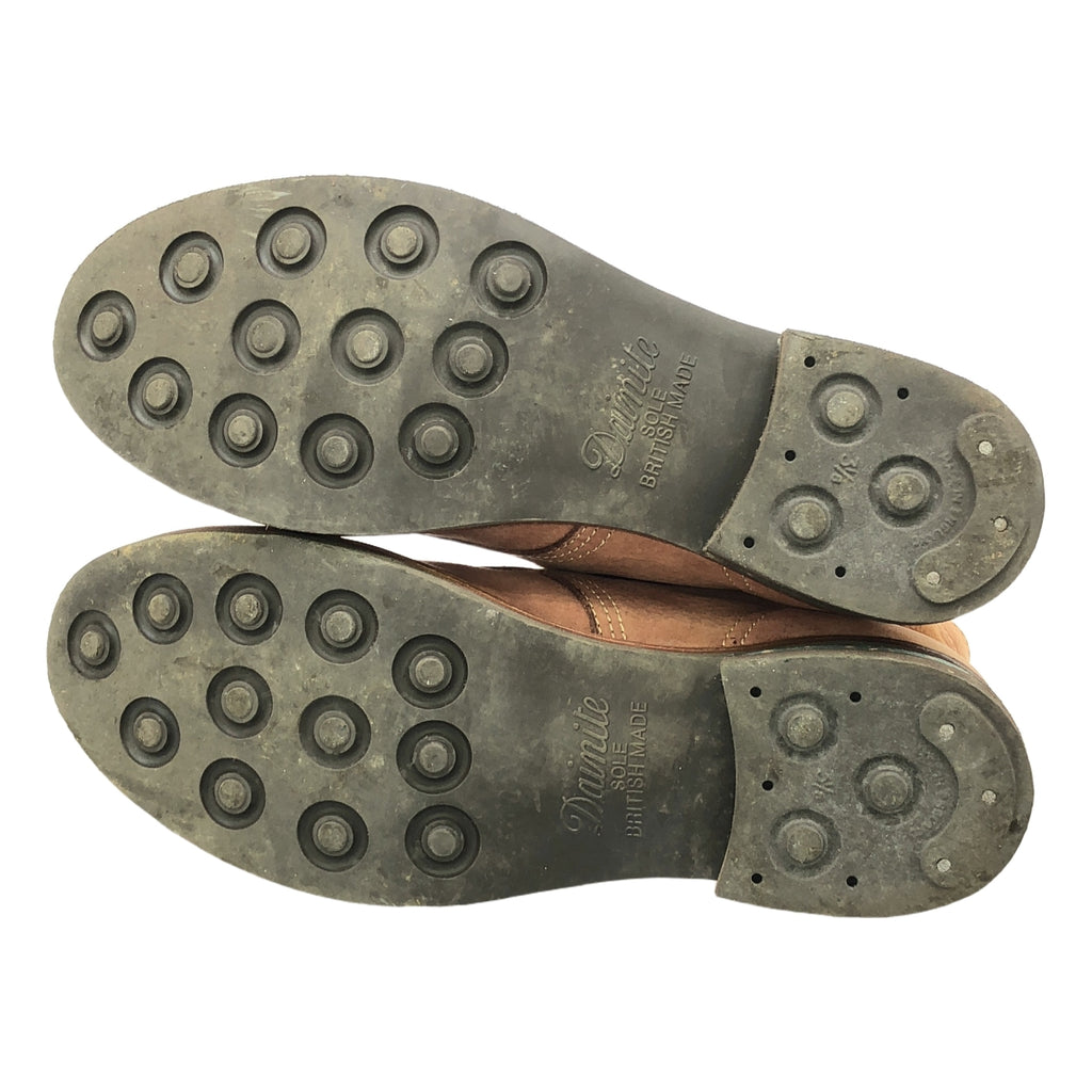 visvim / 비즈빔 | BRIGADIER BOOTS MID-FOLK 누벅 가죽 레이스 업 부츠 | US9.5 | 브라운 | 남성