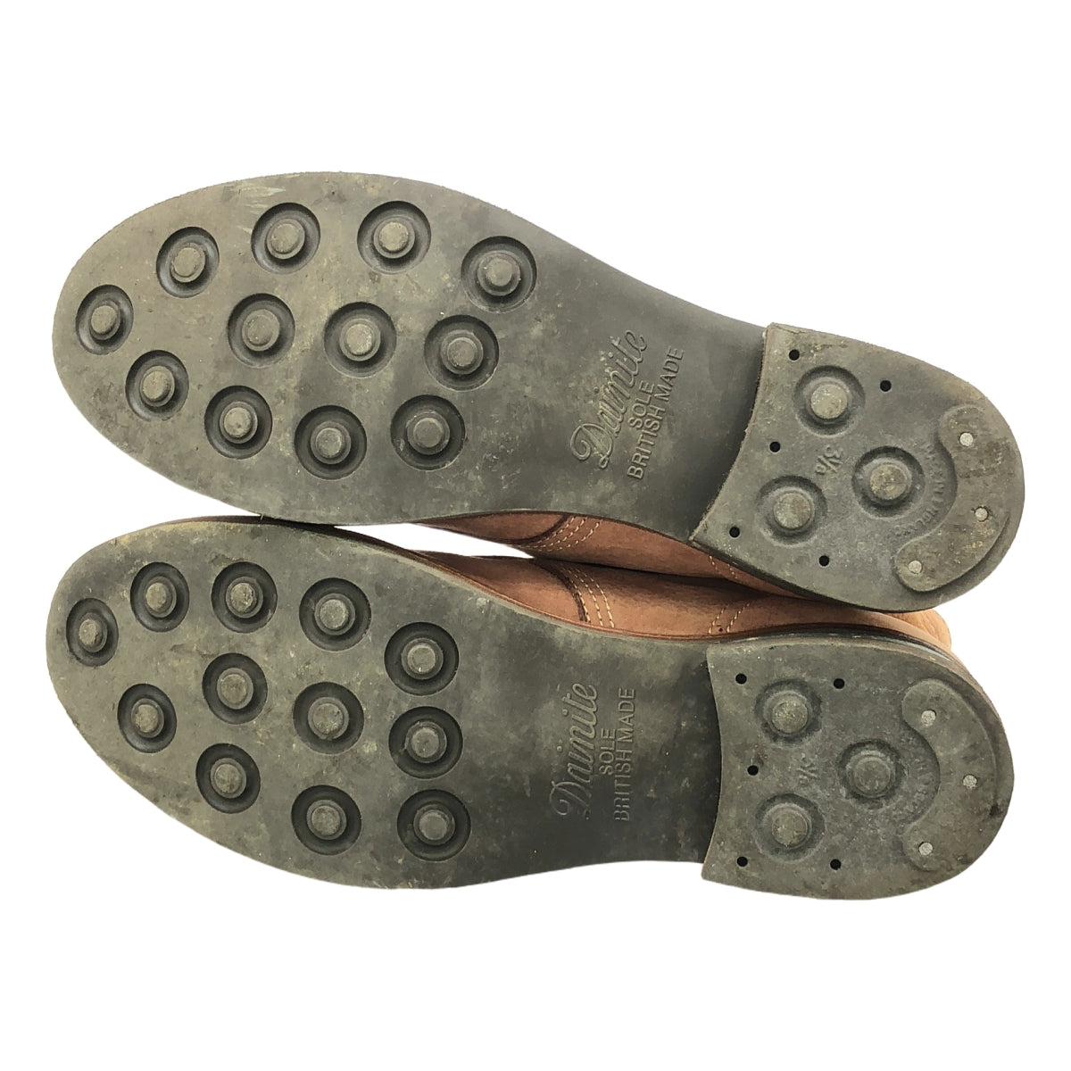 visvim / 비즈빔 | BRIGADIER BOOTS MID-FOLK 누벅 가죽 레이스 업 부츠 | US9.5 | 브라운 | 남성