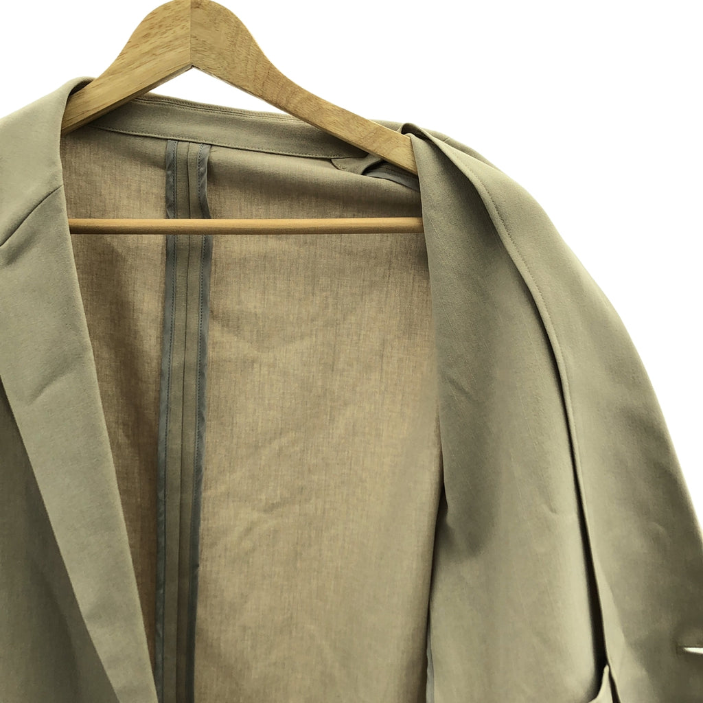 【美品】  UNITED TOKYO / ユナイテッドトウキョウ | 撥水relaction テーラードジャケット | 3 | ベージュ | メンズ