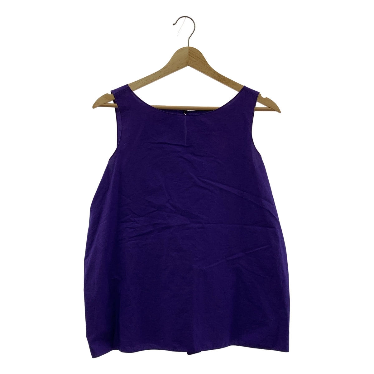 MARNI / マルニ | コットン バック プリーツ ノースリーブ トップス | 40 |