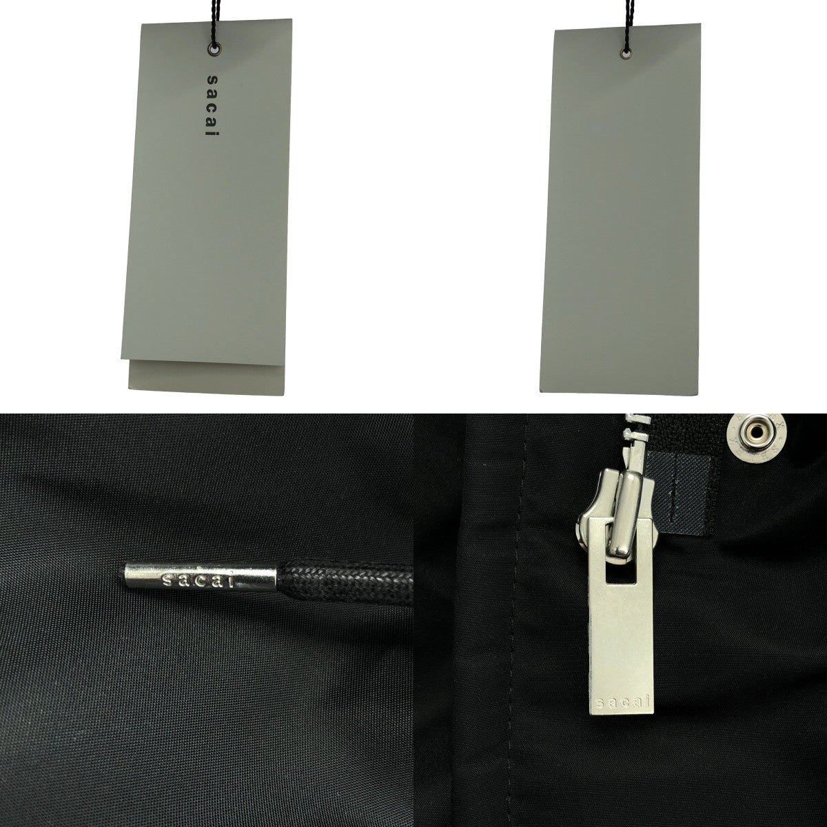 sacai / 사카이 | 2022AW | Nylon Twill Blouson / 나일론 오버 블루존 재킷 / 퀼팅 총 안감 | 2 | 여성