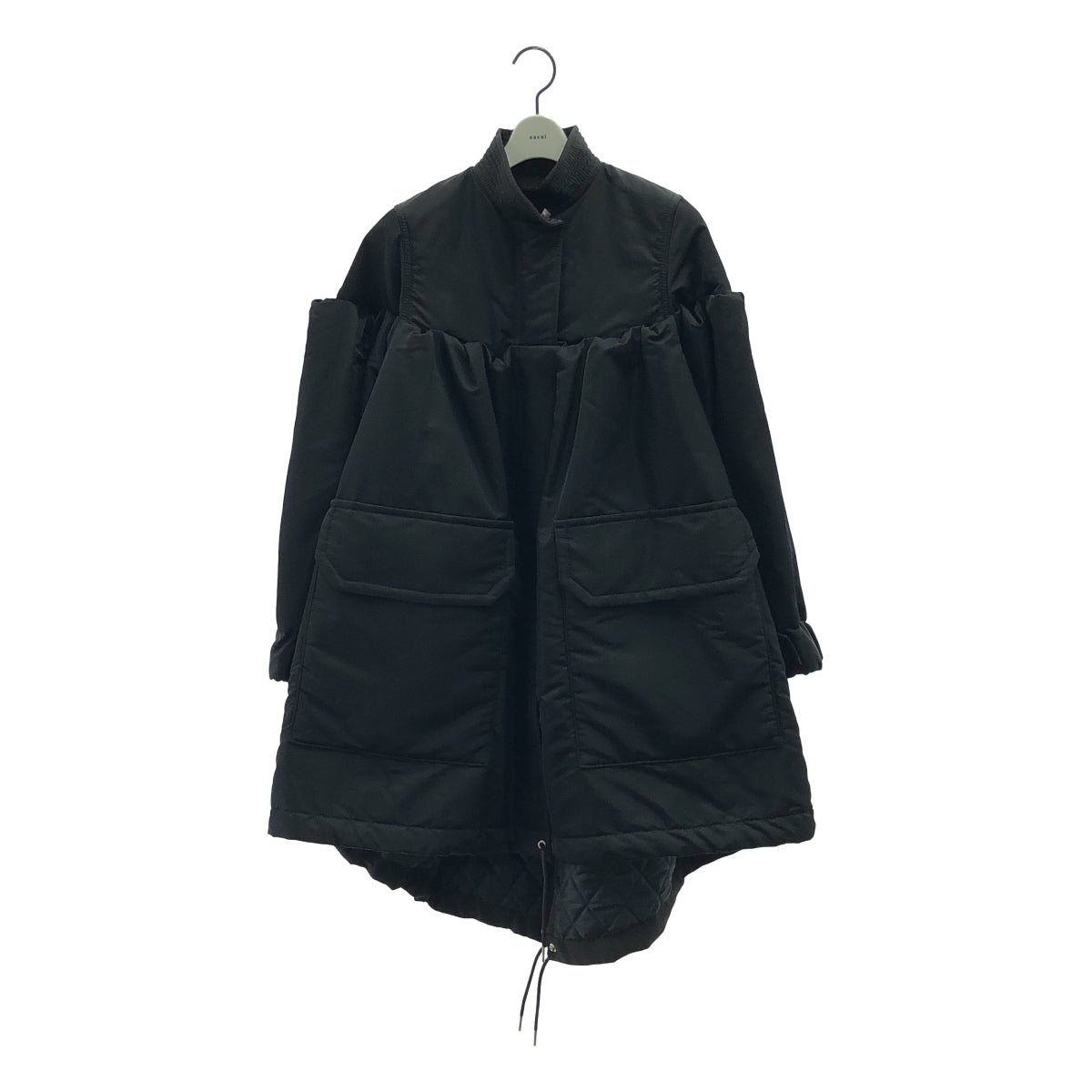 sacai / 사카이 | 2022AW | Nylon Twill Blouson / 나일론 오버 블루존 재킷 / 퀼팅 총 안감 | 2 | 여성