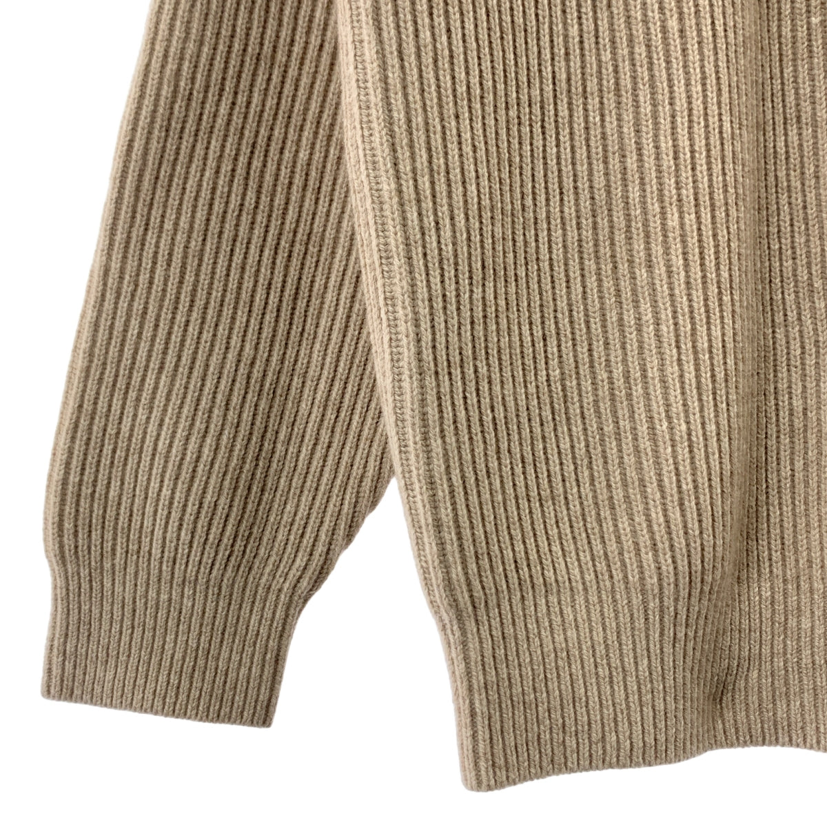 【美品】  AURALEE / オーラリー | CASHMERE WOOL RIB KNIT BIG P/O / カシミヤ オーバー ニット セーター | 4 | ブラウン | メンズ