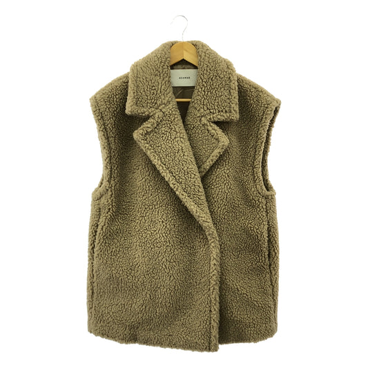 ADAWAS | 2023AW | Faux shearling gilet | F | Women's