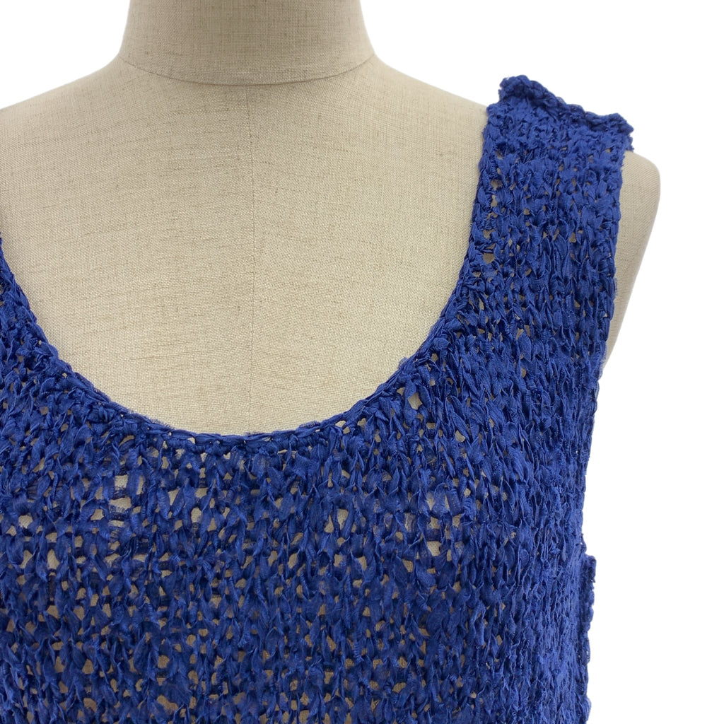 ebure / Ebure | 100% 絲質 / 絲質帶手工編織背心襯衫 |