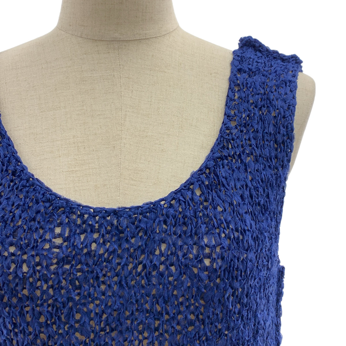 ebure / Ebure | 100% 絲質 / 絲質帶手工編織背心襯衫 |