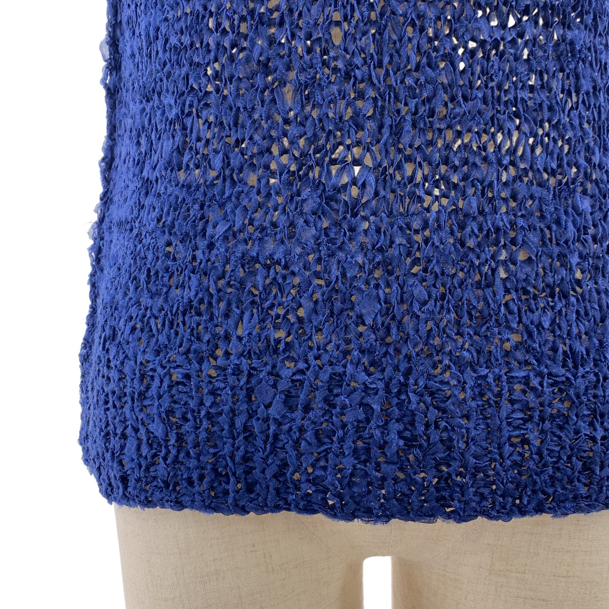 ebure / Ebure | 100% 絲質 / 絲質帶手工編織背心襯衫 |