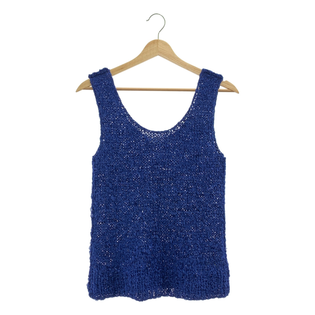 ebure / Ebure | 100% 絲質 / 絲質帶手工編織背心襯衫 |