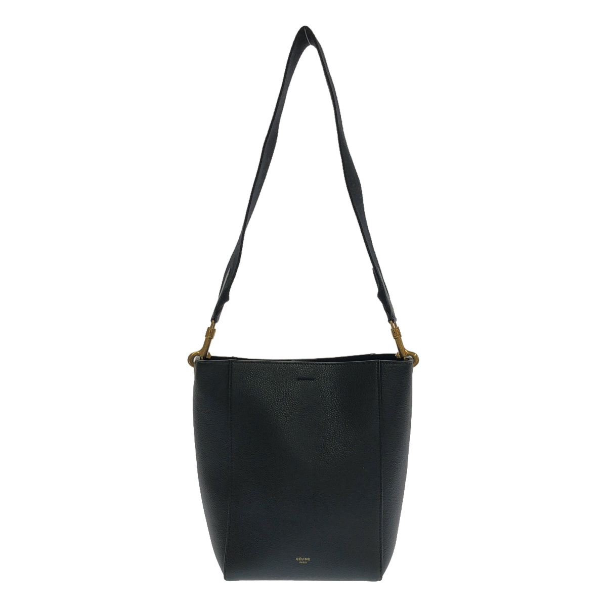 CELINE | Sangle Bucket Small Leather Shoulder Bag |