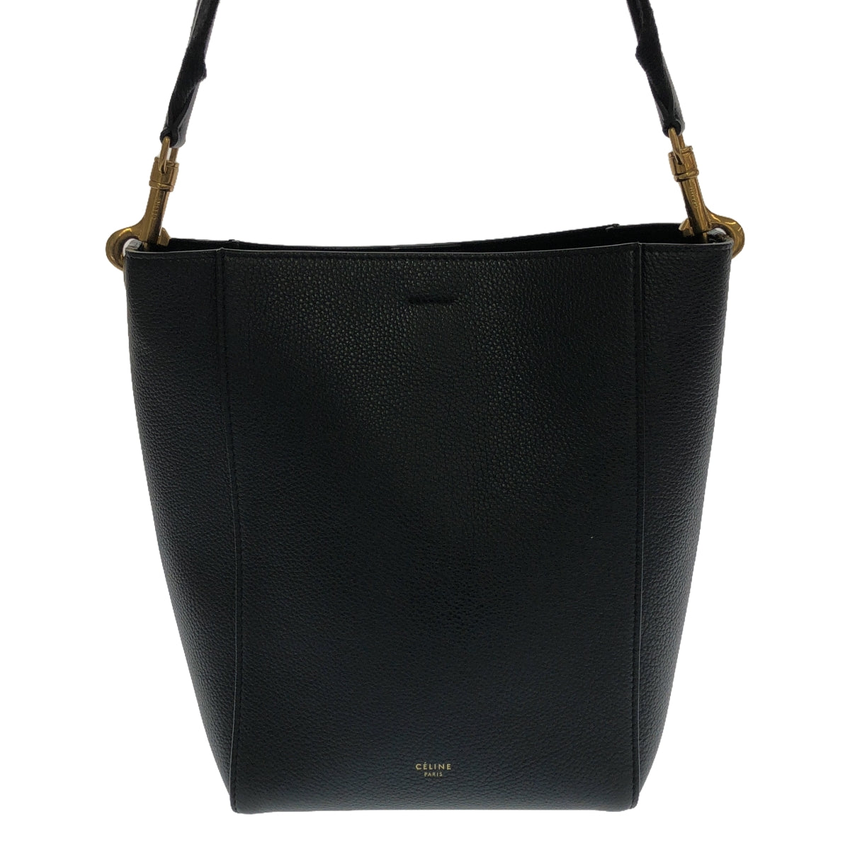 CELINE | Sangle Bucket Small Leather Shoulder Bag |