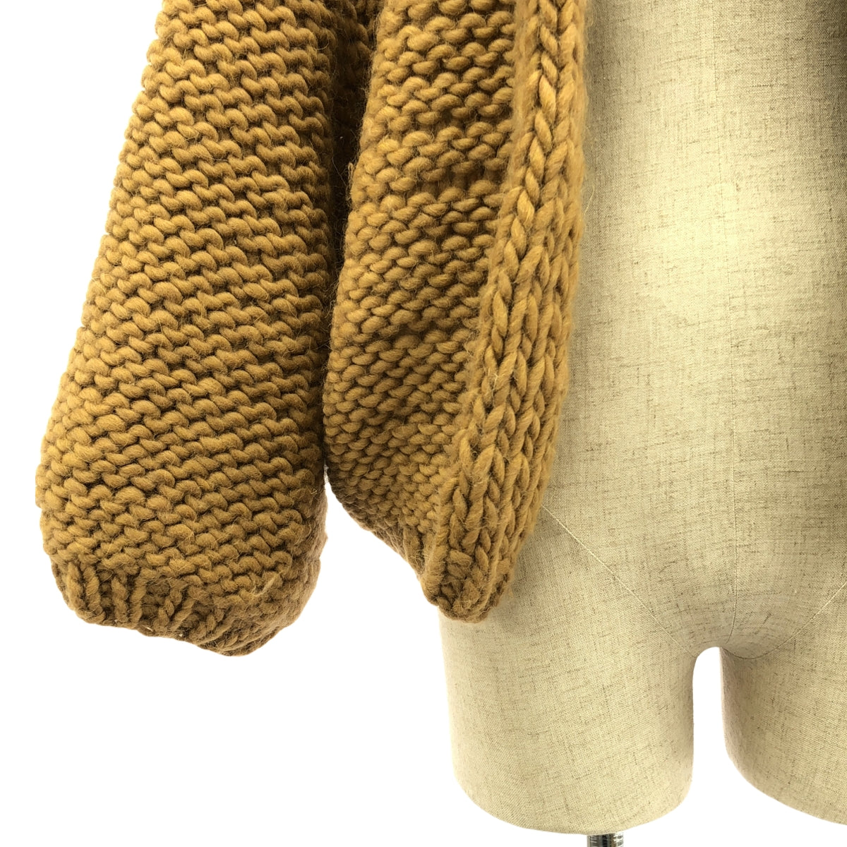 Maiami basic / Miami basic | 羊毛針織開襟衫 | F | 駝色 | 女款