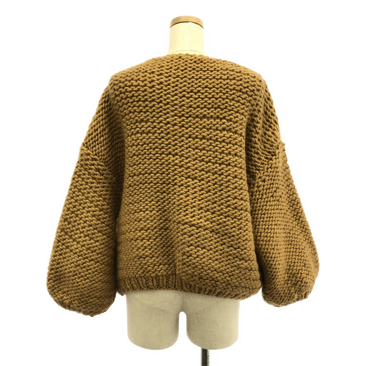 Maiami basic / Miami basic | 羊毛針織開襟衫 | F | 駝色 | 女款