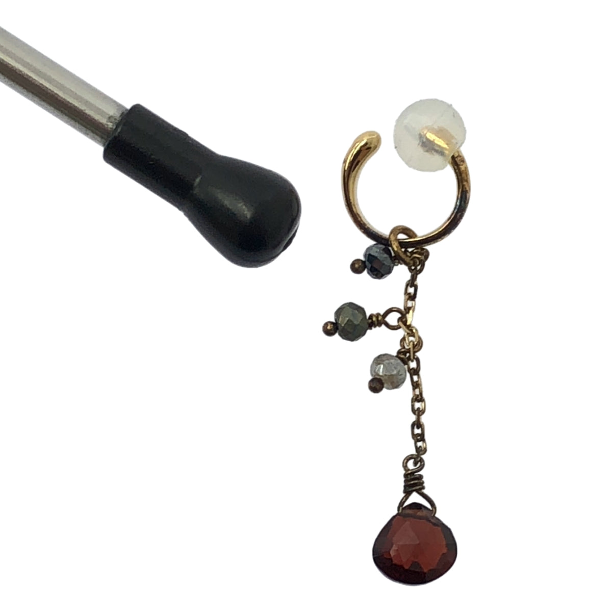 ete / エテ | チャーム付 イヤーカフ シルバー925 | ゴールド | レディース