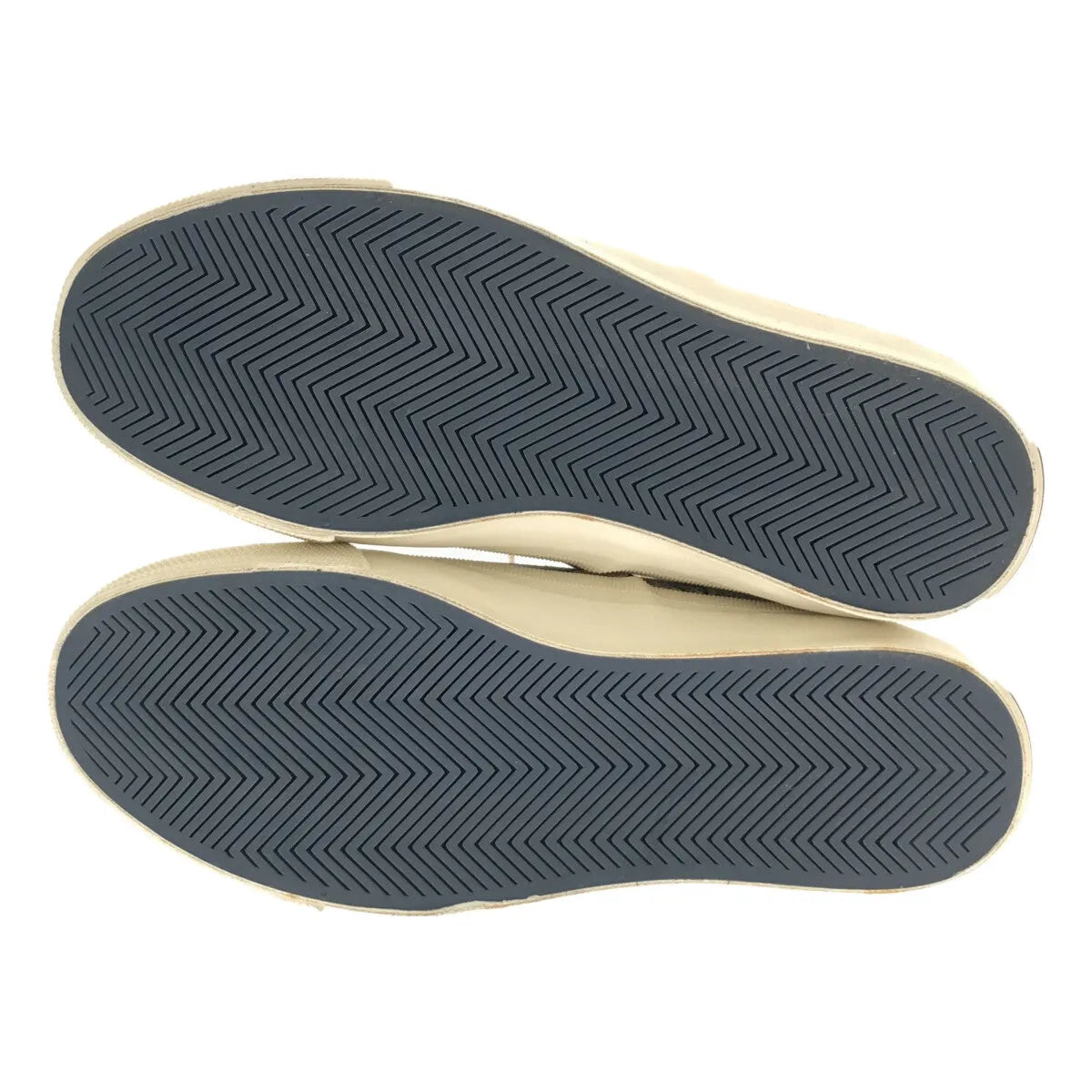 【美品】  CONVERSE / コンバース | スキッド グリップ  アロハ柄 デッキスニーカー | 22.5 | ベージュ / グリーン | レディース