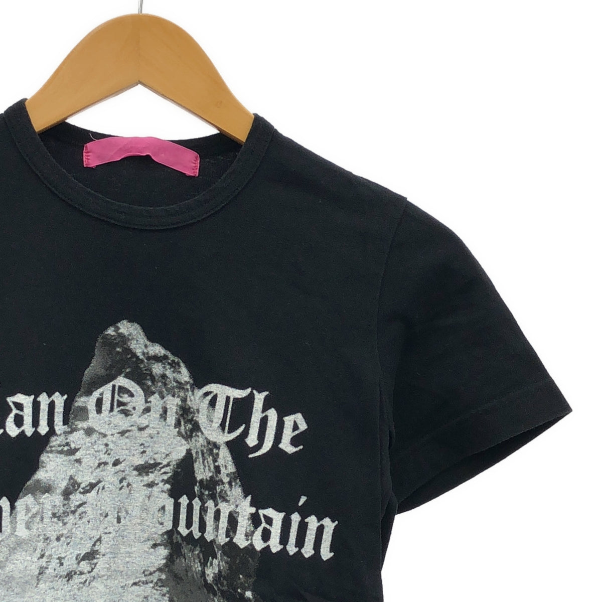 JUNYA WATANABE MAN PINK/준야와타나베만 핑크 | 2005SS | 코튼 프린트 크루넥 T셔츠 컷소우 |