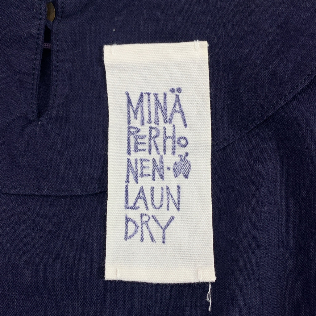 mina perhonen / ミナペルホネン | bird / バード コットン リネン エンブロイダリー カットソー ブラウス | 36 | レディース