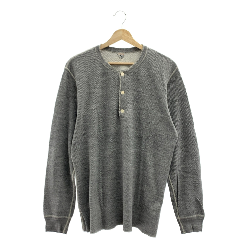 FILMELANGE / フィルメランジェ | DERREL 2 DEKKER サーマル ヘンリーネック ロングスリーブカットソー | 5 | メンズ