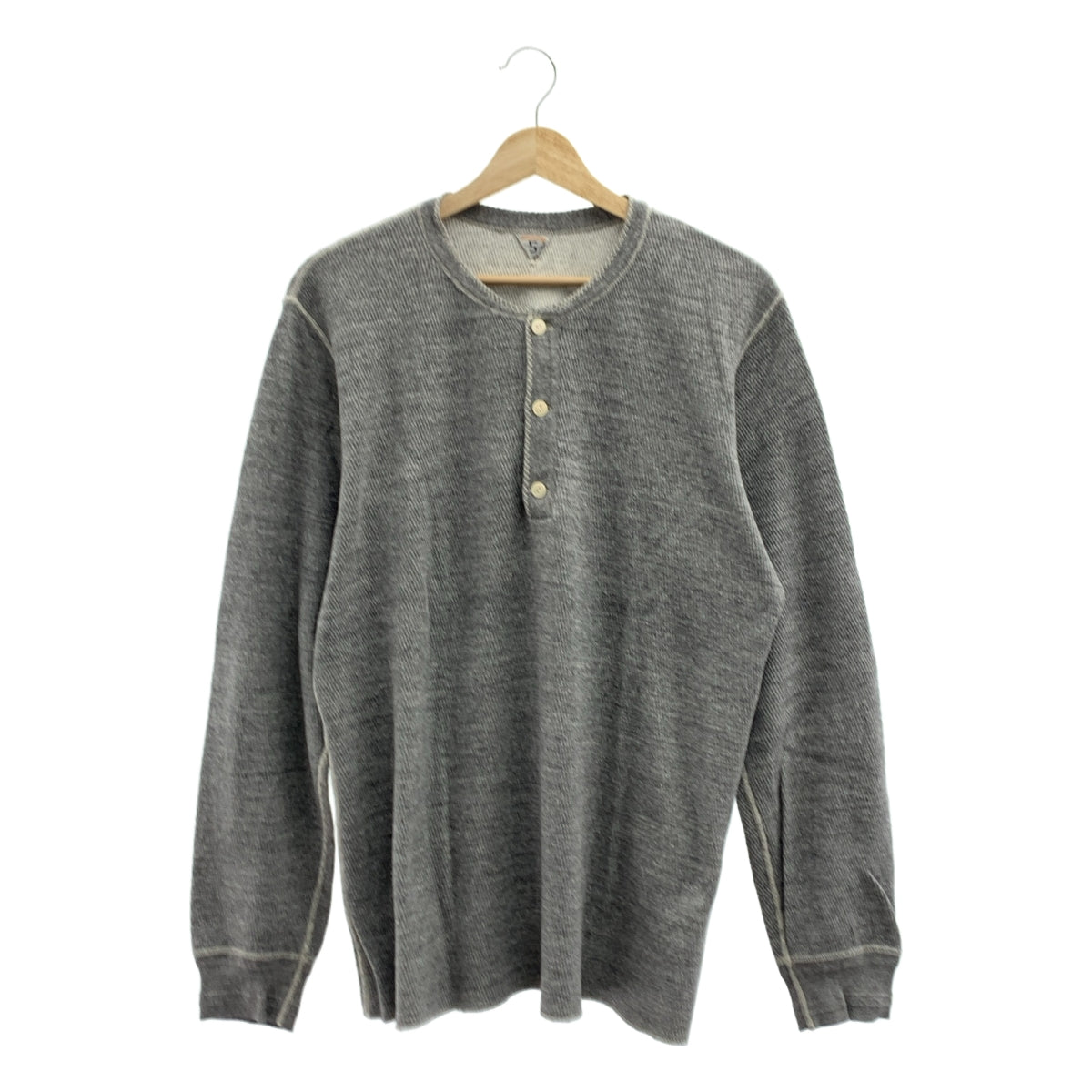 FILMELANGE / フィルメランジェ | DERREL 2 DEKKER サーマル ヘンリーネック ロングスリーブカットソー | 5 | メンズ