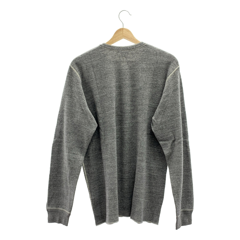 FILMELANGE / フィルメランジェ | DERREL 2 DEKKER サーマル ヘンリーネック ロングスリーブカットソー | 5 | メンズ