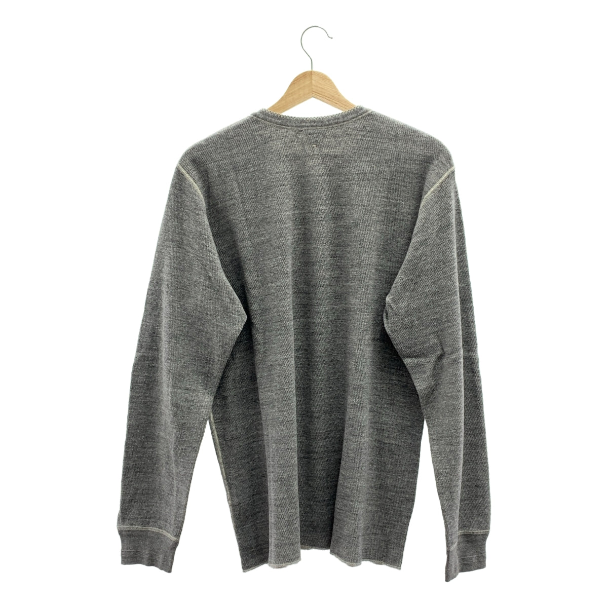 FILMELANGE / フィルメランジェ | DERREL 2 DEKKER サーマル ヘンリーネック ロングスリーブカットソー | 5 | メンズ