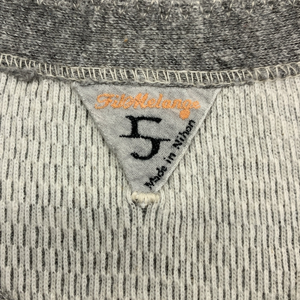 FILMELANGE / フィルメランジェ | DERREL 2 DEKKER サーマル ヘンリーネック ロングスリーブカットソー | 5 | メンズ