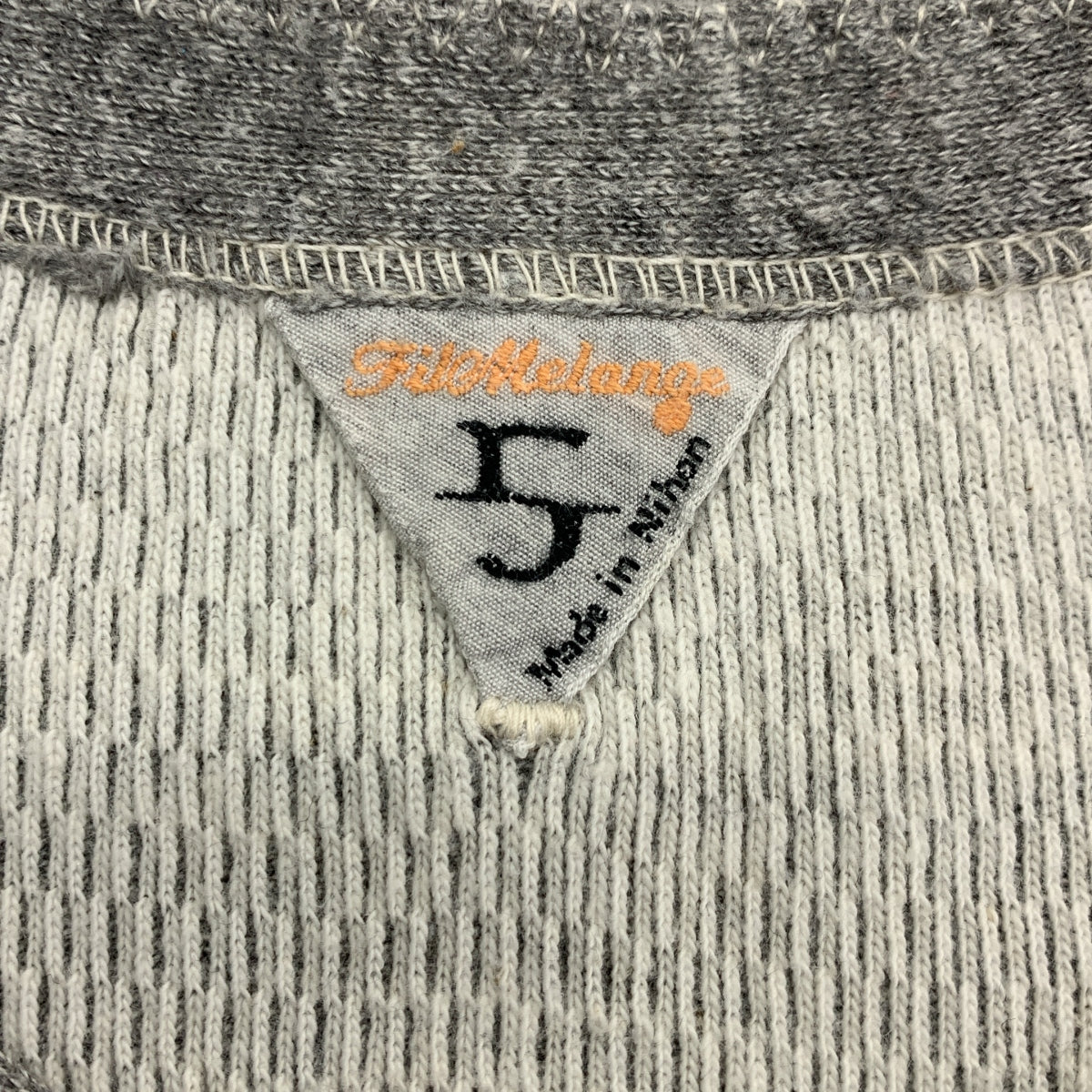 FILMELANGE / フィルメランジェ | DERREL 2 DEKKER サーマル ヘンリーネック ロングスリーブカットソー | 5 | メンズ