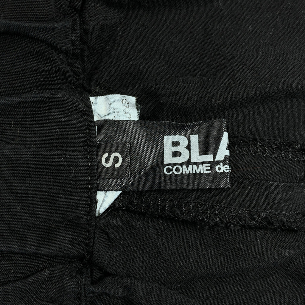 BLACK COMME des GARCONS / ブラックコムデギャルソン | 2015SS | 製品加工 ドローストリング ワイド ショートパンツ ショーツ | S | メンズ
