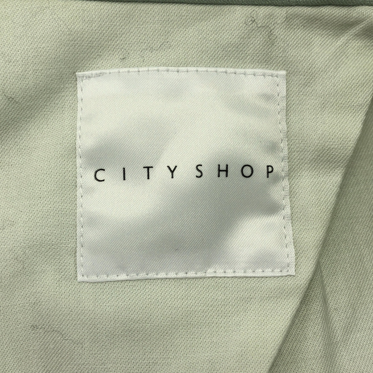 CITYSHOP / シティショップ | ダブル テーラードジャケット | 38 | ミントグリーン | レディース