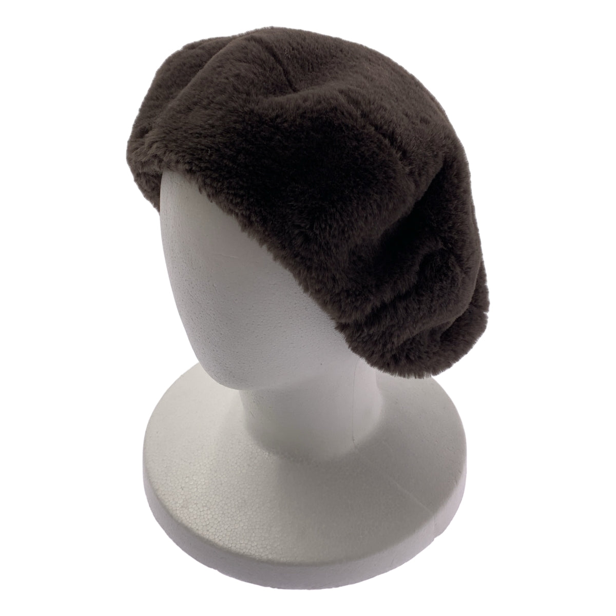 【美品】  KIJIMA TAKAYUKI / キジマタカユキ | ベレー帽 キャップ / アジャスター調整可 / 総裏地 | F | ダークブラウン | レディース