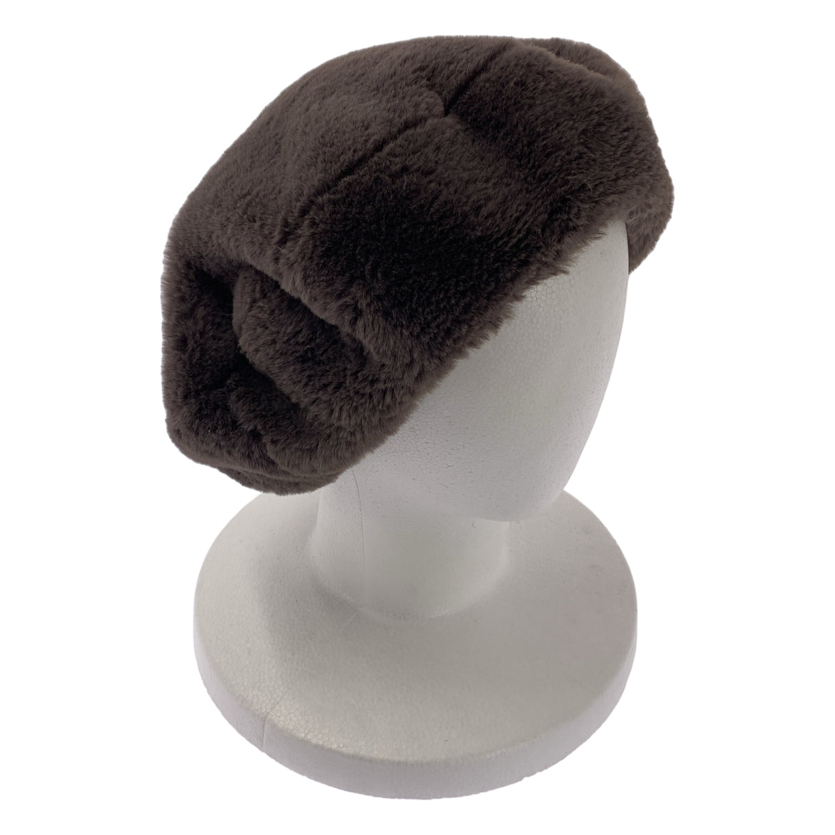 【美品】  KIJIMA TAKAYUKI / キジマタカユキ | ベレー帽 キャップ / アジャスター調整可 / 総裏地 | F | ダークブラウン | レディース