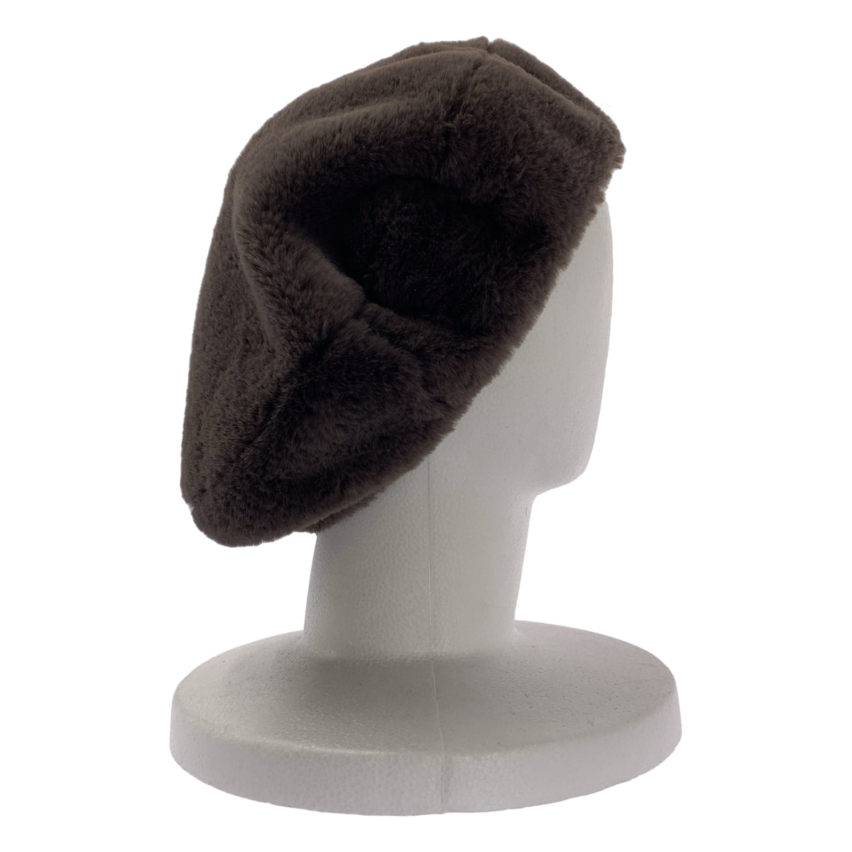 【美品】  KIJIMA TAKAYUKI / キジマタカユキ | ベレー帽 キャップ / アジャスター調整可 / 総裏地 | F | ダークブラウン | レディース