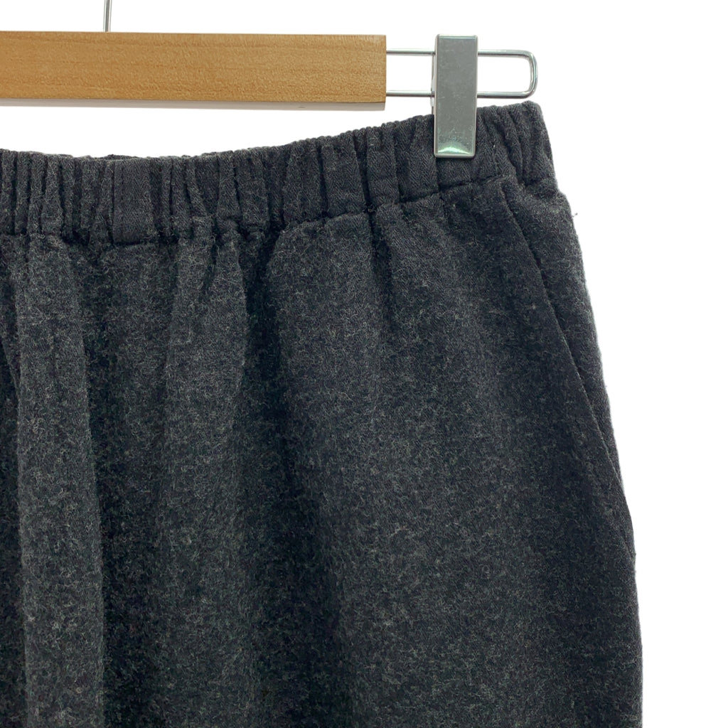 COMME des GARÇONS | 經編布料2012 秋冬 |棉質與羊毛休閒褲 |