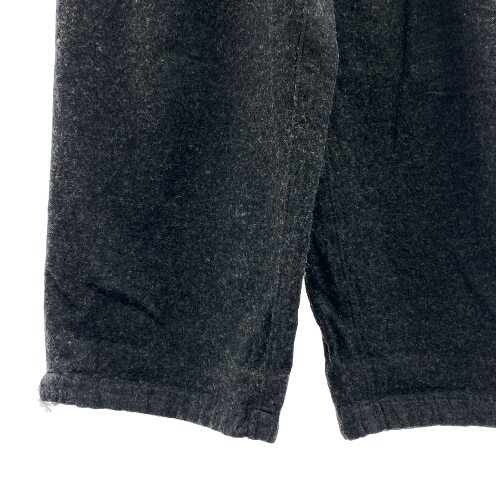 COMME des GARÇONS | 經編布料2012 秋冬 |棉質與羊毛休閒褲 |