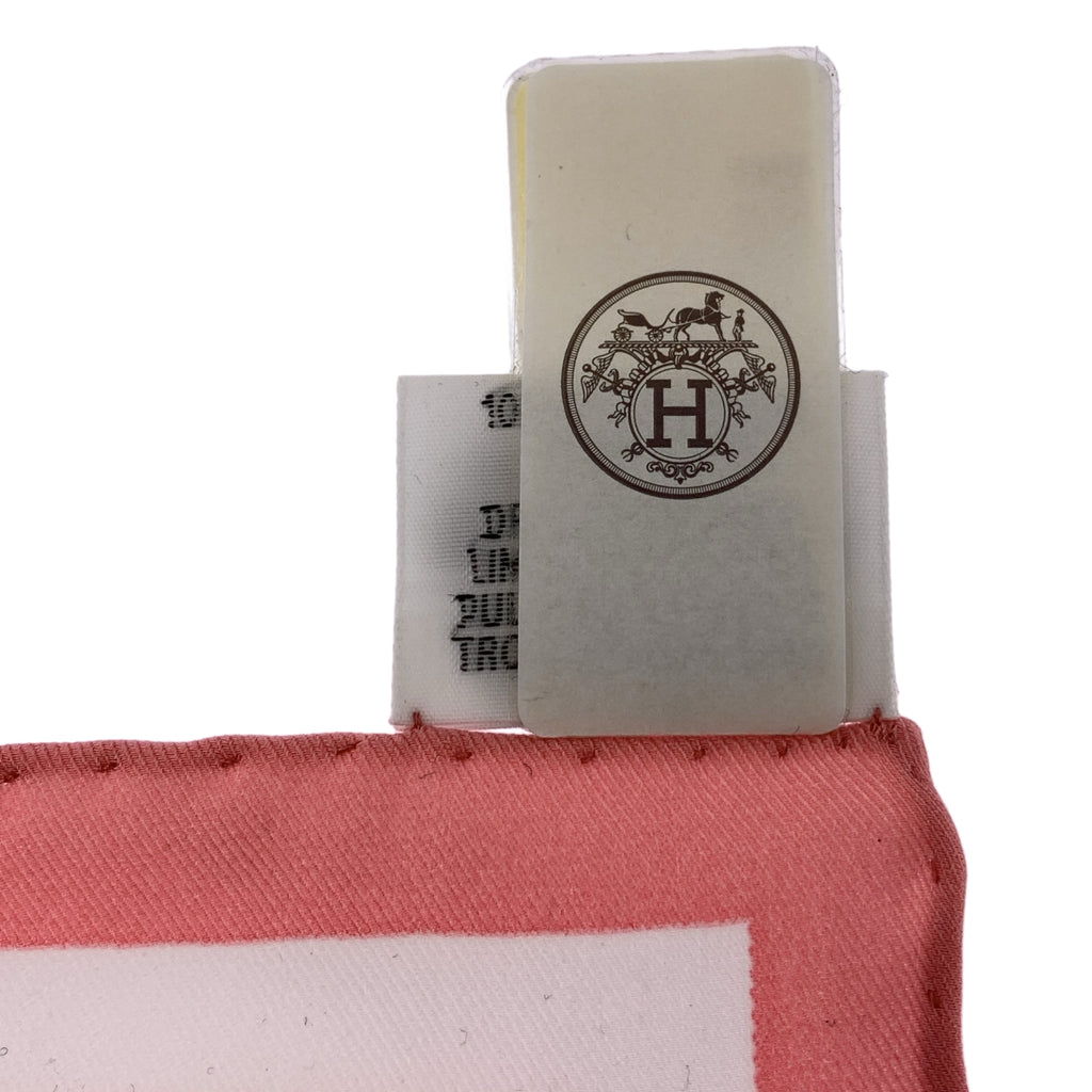 【미품】 HERMES / 헤르메스 | 2025SS | 카레 70 JOUR DE CASTING 줄 드 캐스팅 실크 스카프 | 해양 / 화이트 / 레드