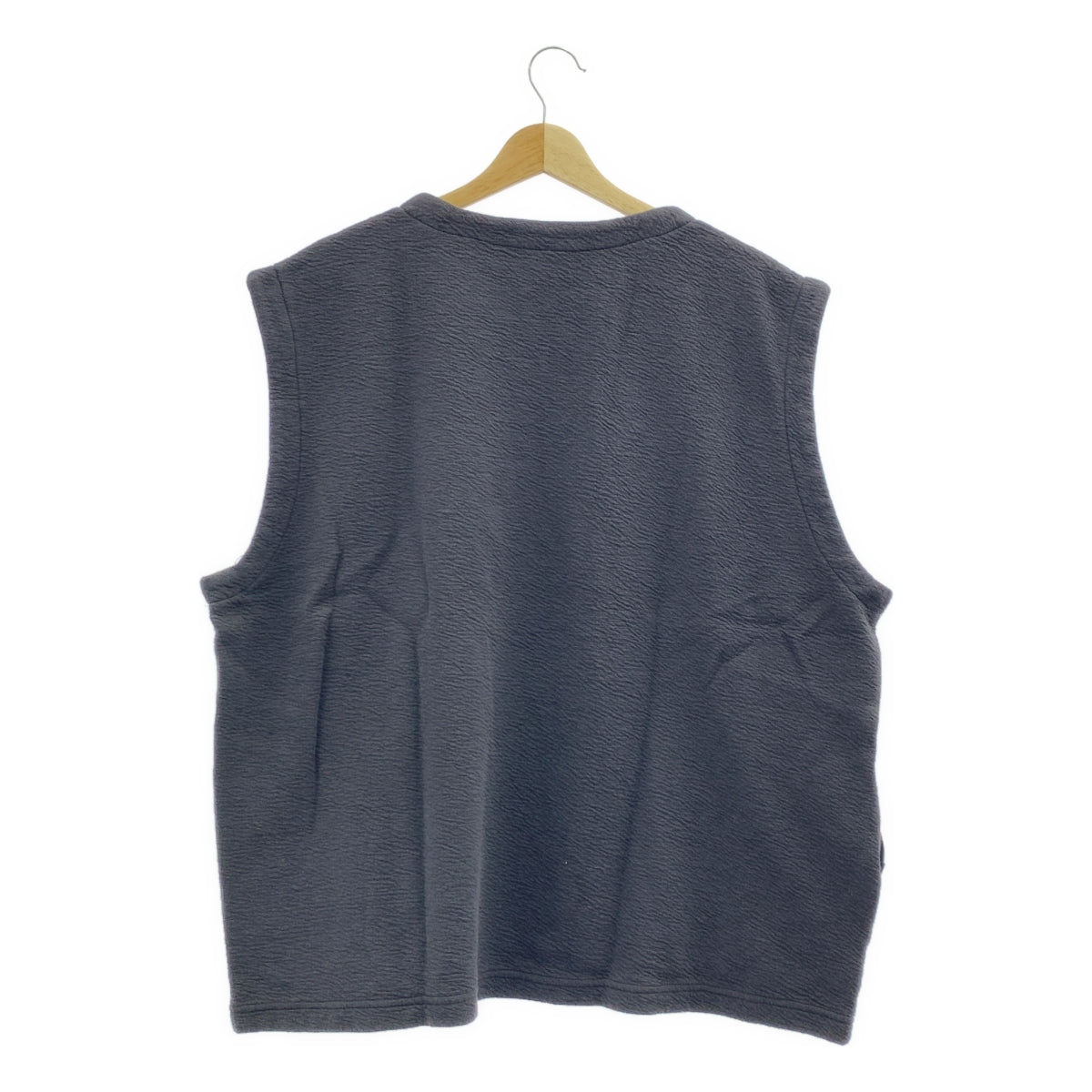 CONFECT | 純棉超大號鑰匙孔領口剪裁縫製背心 | XL |