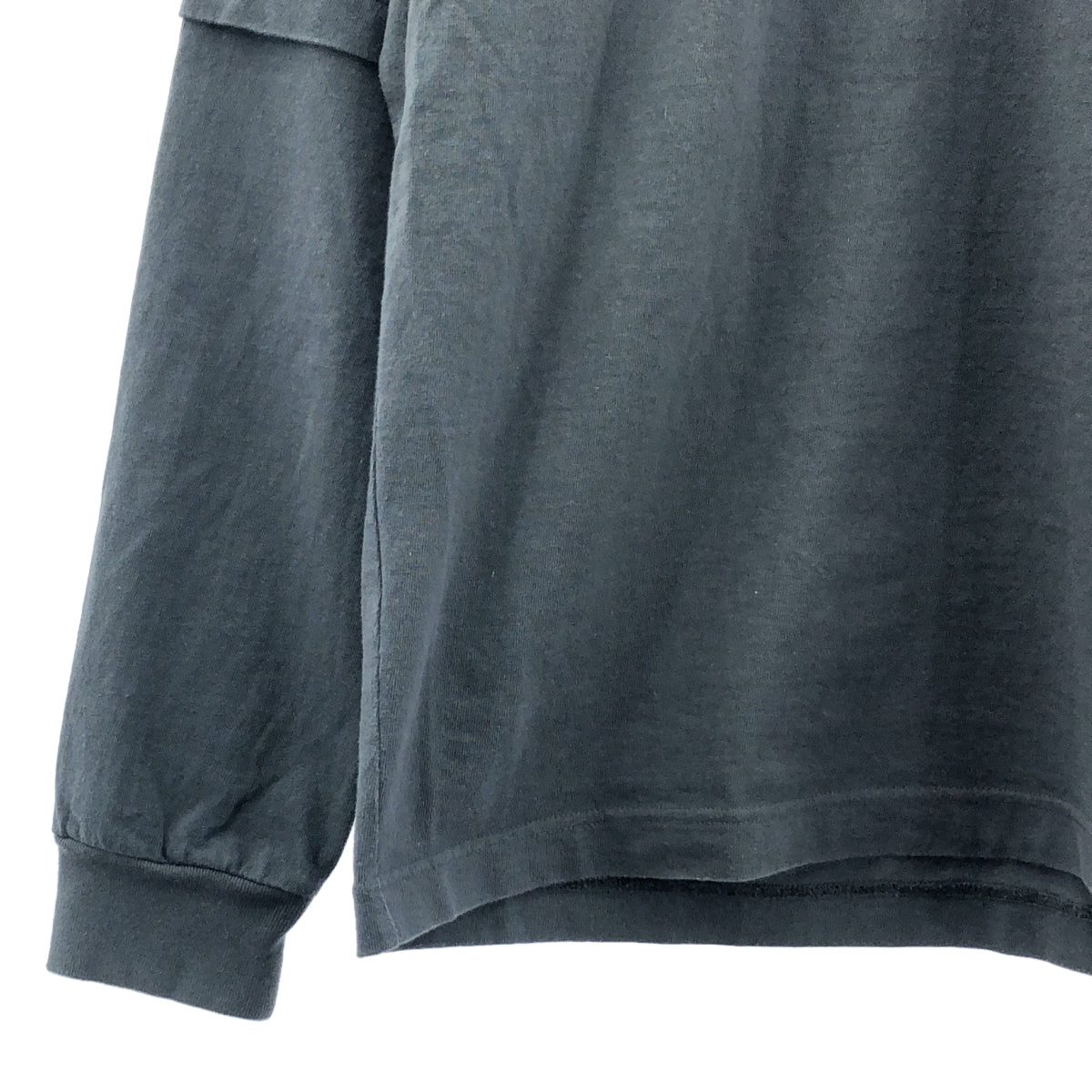 sacai | 2024SS | KNOW FUTURE 長袖T卹 | 2碼 | 灰色 | 男款