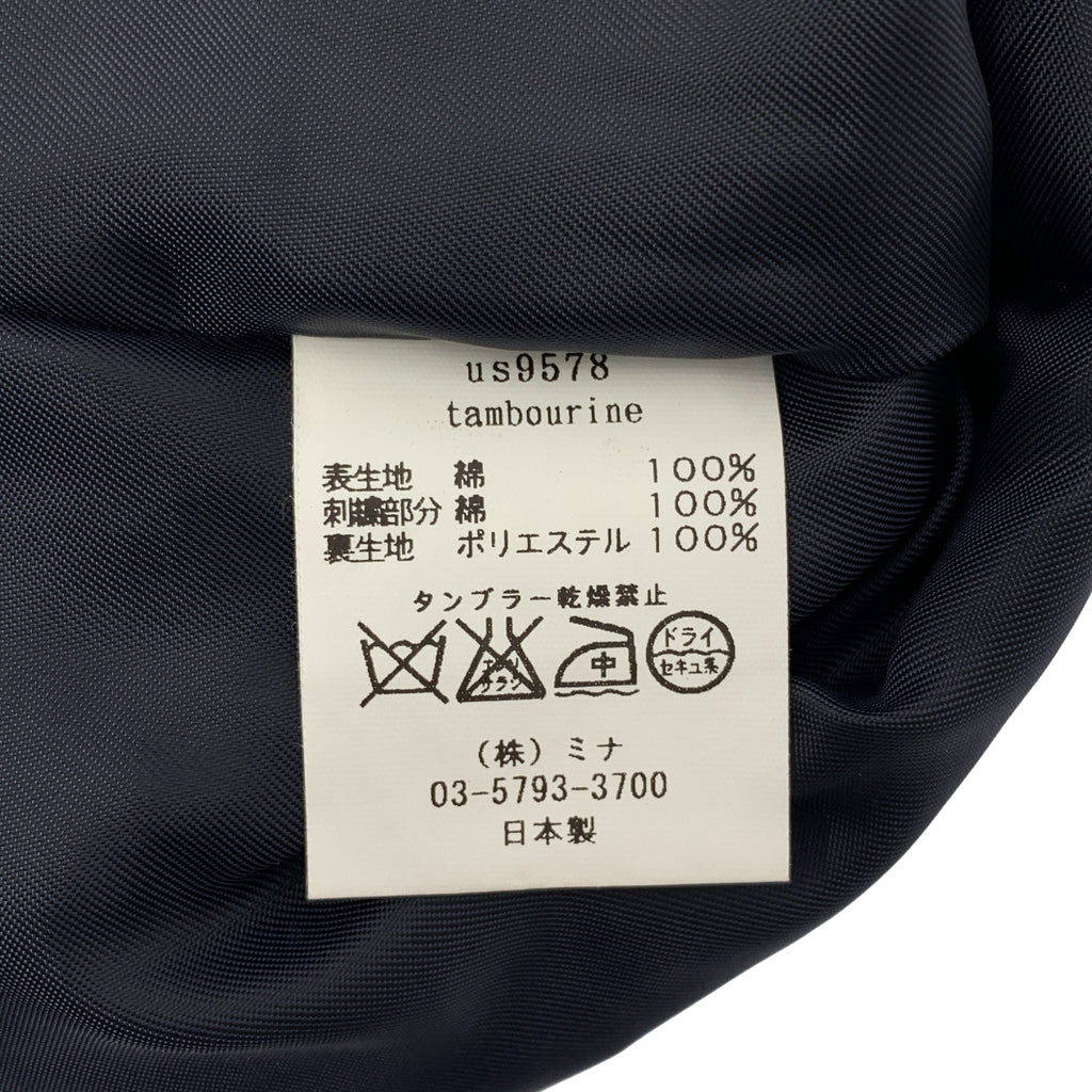 mina perhonen / 미나펠호넨 | tambourine 탬버린 자수 minibaggu |