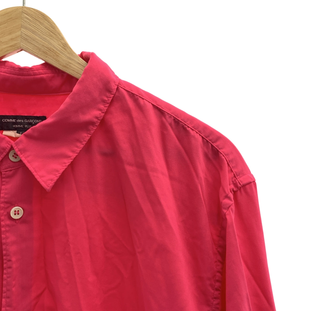 COMME des GARCONS HOMME PLUS / コムデギャルソンオムプリュス | 2025SS | ポリエステル レギュラーシャツ | L | メンズ