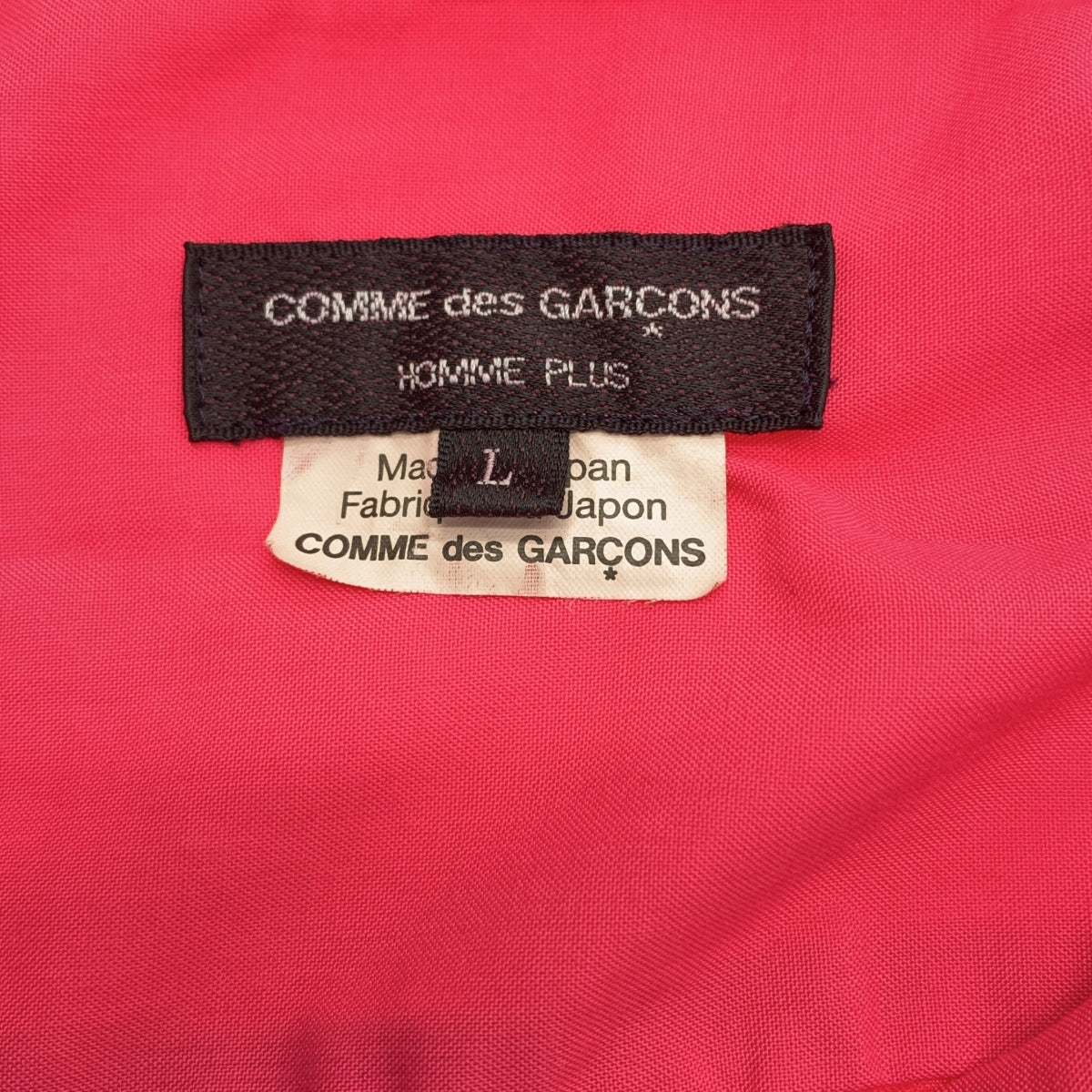 COMME des GARCONS HOMME PLUS / コムデギャルソンオムプリュス | 2025SS | ポリエステル レギュラーシャツ | L | メンズ