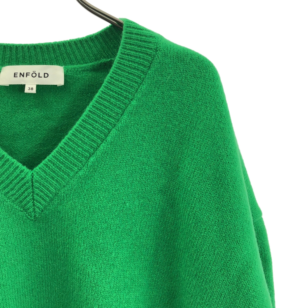 ENFOLD / エンフォルド | ウール Vネック ニット | 38 | レディース
