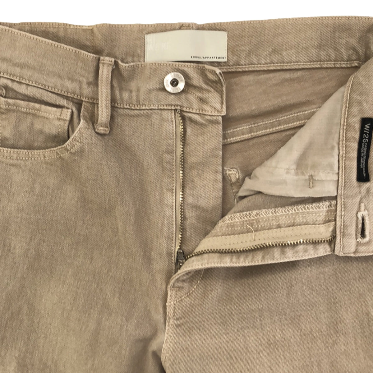 L'Appartement / Appartement | × KURO Super Stretch Color Denim | 25 | Beige | Women's