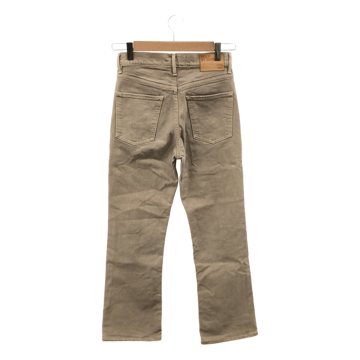 L'Appartement / 아파르트몬 | × KURO Super Stretch Color Denim 데님 | 25 | 베이지 | 여성