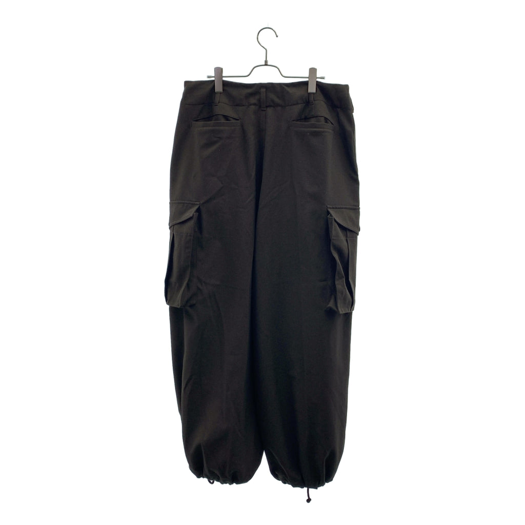 yotsuba / 요츠바 | Jersey Cargo Pants 저지 와이드 카고 팬츠 | 2 | 브라운 | 남성