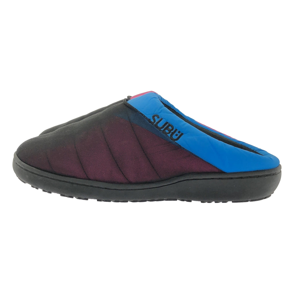 SUBU / Subu | x TADASUKE JINNO 衝突網眼拼接木屐涼鞋 | 24碼 | 藍色/粉紅 | 女款