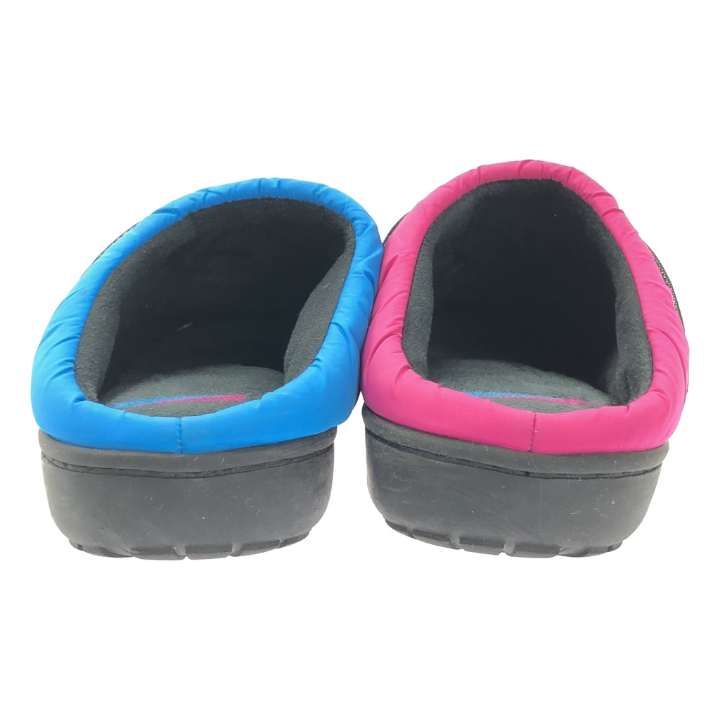 SUBU / Subu | x TADASUKE JINNO 衝突網眼拼接木屐涼鞋 | 24碼 | 藍色/粉紅 | 女款