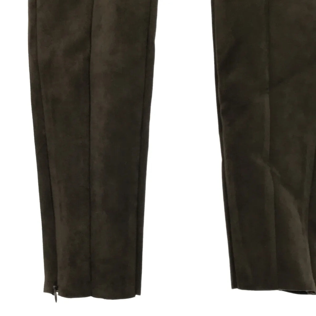 【新品】  ZARA / ザラ | サイドジップ ストレッチ スキニーパンツ | XS | カーキ | レディース
